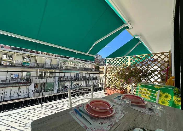 Wh - Un Posto Al Sole - Attico Monolocale Con Parcheggio Gratuito - 5 Minuti Dal Centro - Wifi Apartament San Remo